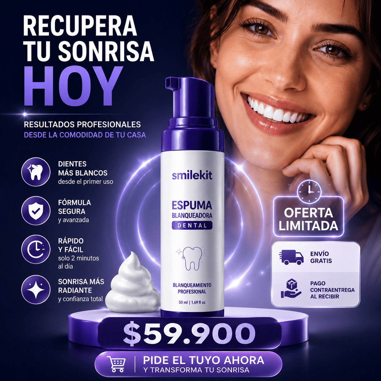 💎Smilekit V34: La Corrección Violeta Para Una Sonrisa Más Brillante💎