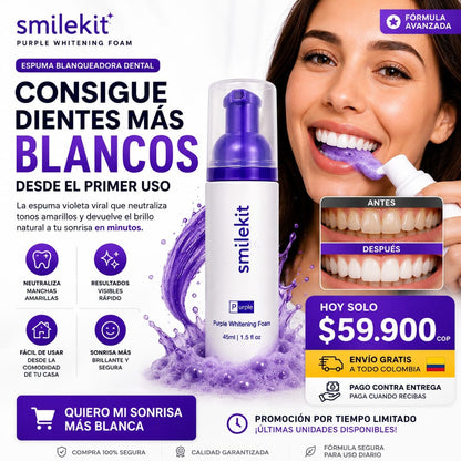 💎Smilekit V34: La Corrección Violeta Para Una Sonrisa Más Brillante💎